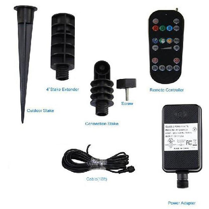 1pcs x-33p-b rgb led laser projector moving pattern lamps stage light outdoor snowflakes stage light christmas party garden