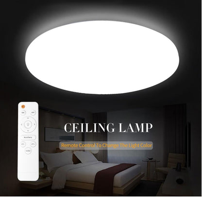 Ultra Thin LED Ceiling Lights Modern Lamp Living Room Bedroom Kitchen Lighting Fixture Surface Mount Remote Control