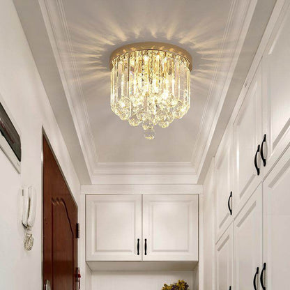 Nordic LED Crystal Pendant Lights Crystal Tree Branch Pendant Lamp For Living Room Kitchen Cafe Postmodern Led Tavan Aydinlatma