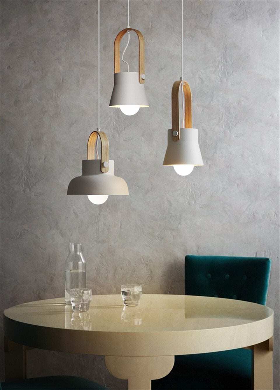 Nordic Loft LED Iron Pendant Lights Restaurant Room Bedroom pendant Lamp Home Indoor Kitchen Fixtures Lighting Luminaire
