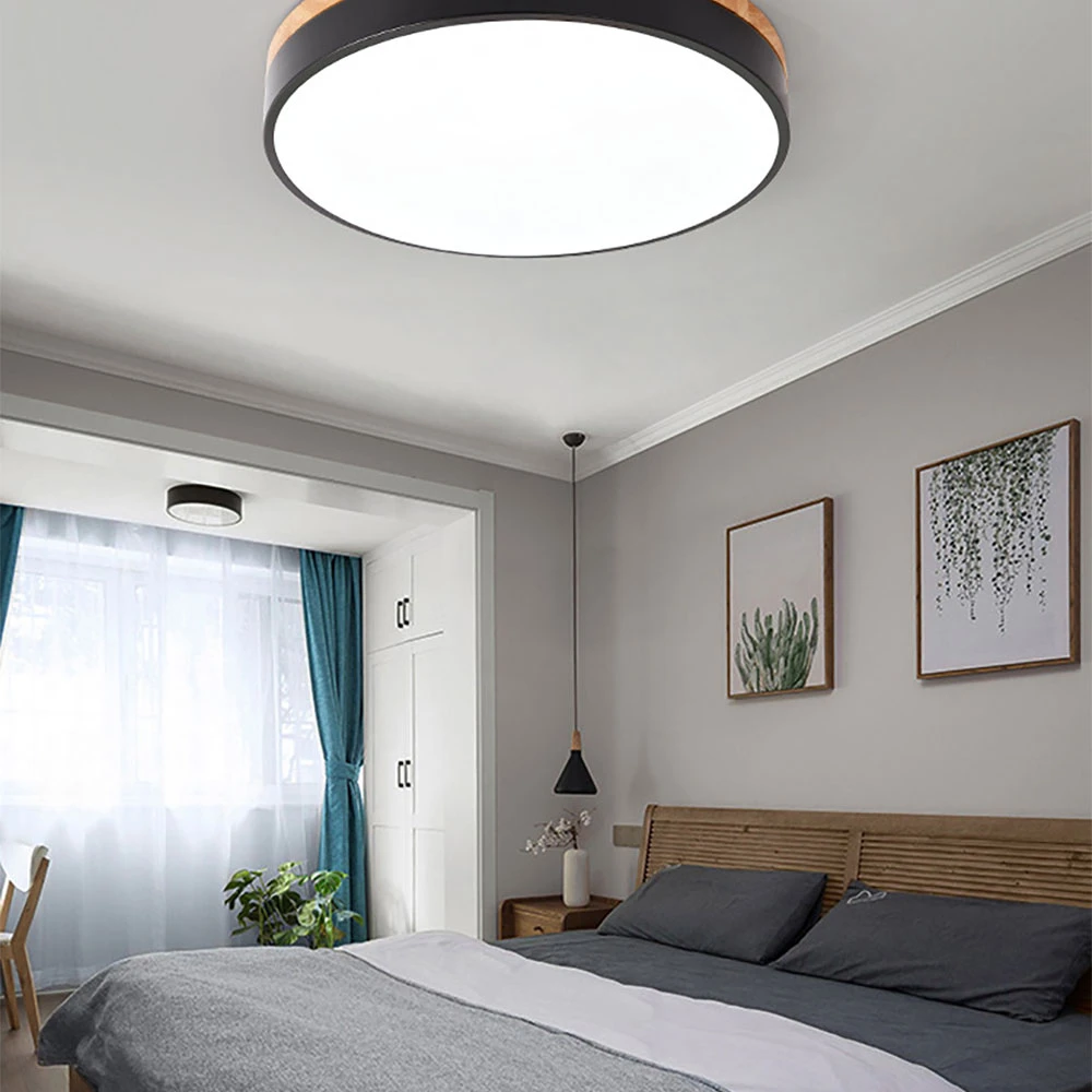 LED Ceiling Lamp Round 5cm Super Thin Surface Mounted Ceiling Light Living Room Bedroom Kitchen Macaroon Ceiling Hotel Lighting