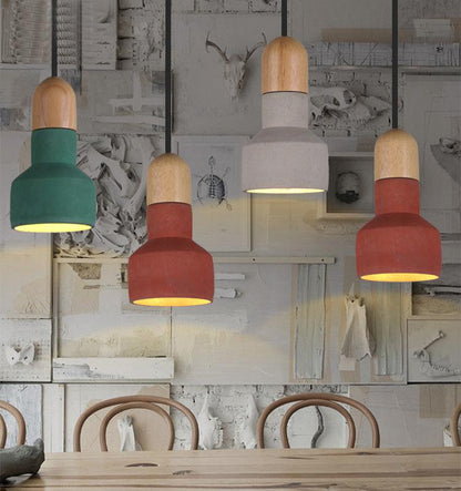 Loft Industrial Retro Nordic Chandelier American Country Personality Creative Cement Chandelier