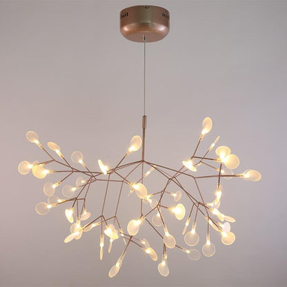 45 Heads, Large Modern Led Pendant Light Nordic Acrylic Branches Dining Room Kitchen Light Cherry Blossoms LED Light