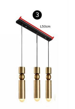 Nordic Pendant Lamp Modern Kitchen Lamp Dining Room Bar Counter Shop Pipe Pendant Down Tube LED Lights office Loft Living Room