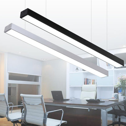 LED Strip Light Splicing Office Chandelier Indoor Surface Mounted Conference Room Exhibition Hall Workbench Hanging Line Light
