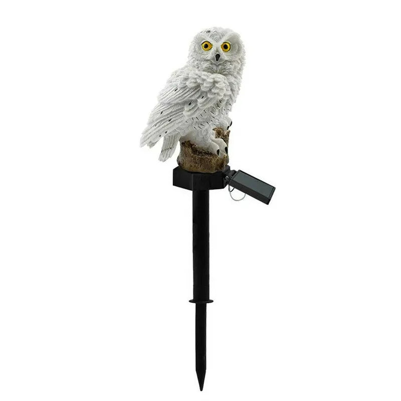 Led Solar Power Outdoor Garden Waterproof lighting Night Lights Owl Shape Energia Lamp Owl Stake Lawn Light decoration