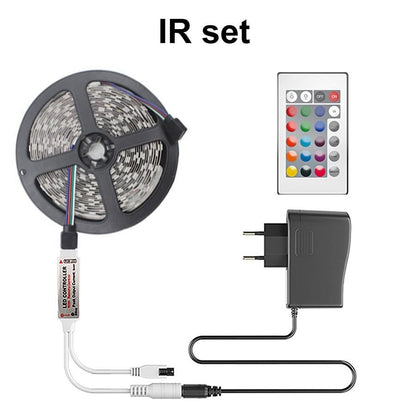 5050 SMD Bluetooth LED Strip Lights 30M 20M RGB LED LightFlexible Ribbon Waterproof Tape Diode DC 12V Bluetooth Control-1