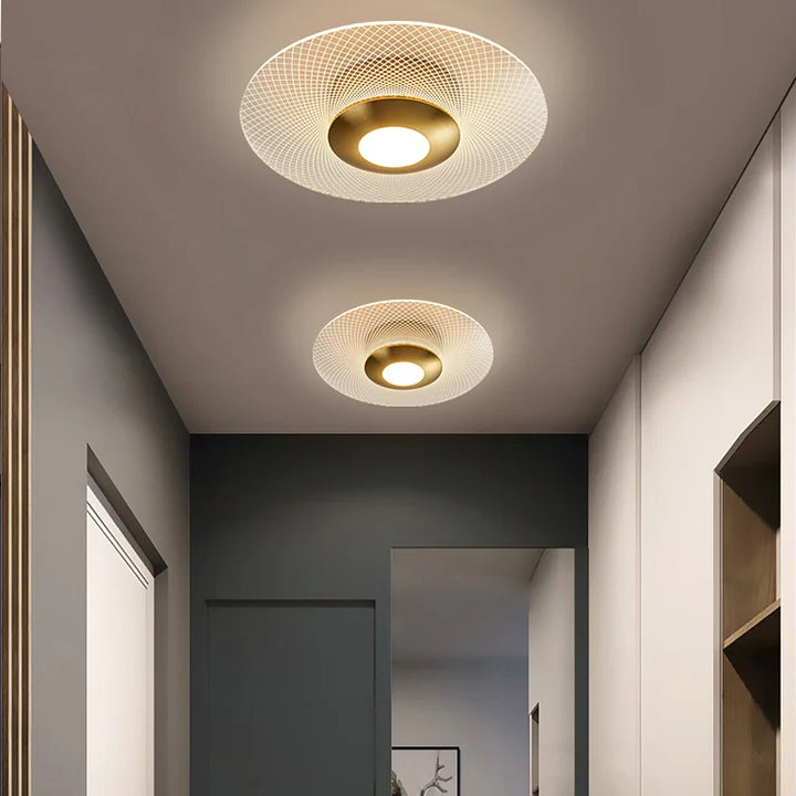 Flush Mount Ceiling Light Fixture Decorative Home Aisle Entrance Cloakroom Corridor Balcony Modern Led Ceiling Lamp