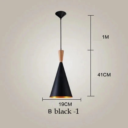 Slope indoor wrought iron lampshade LS01 retro retro Edison modern chandelier LED ceiling living room bedroom home lamp