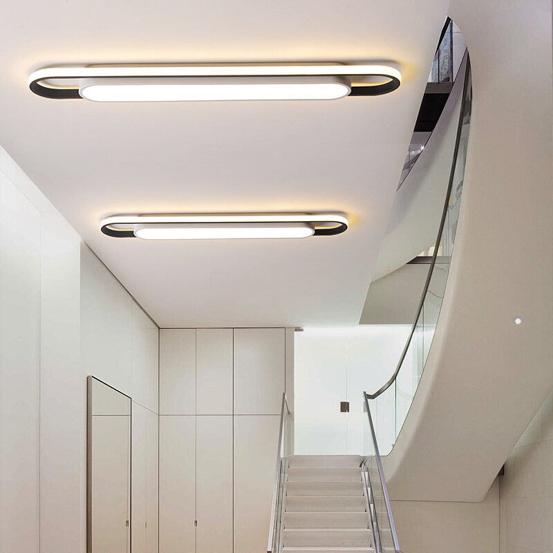 Led Ceil Light Rectangular For Kitchen Home Deco Chandelier Dining Bedrooms Sensor Lamp Modern Ceiling Lights