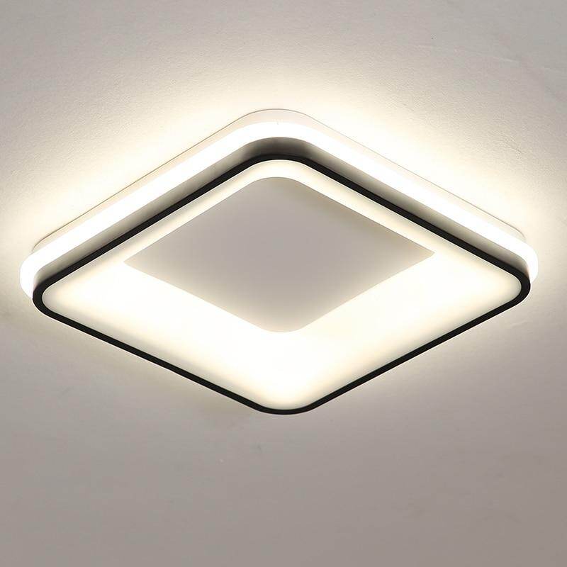 Surface Mounted 45x45cm Modern LED Ceiling Lights For Living Room Bedroom