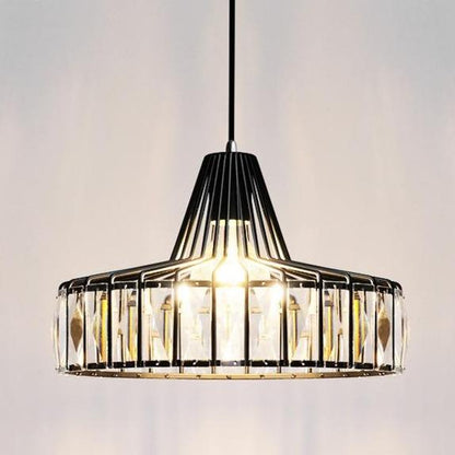 Nordic Modern Simple Corridor Crystal Balcony Staircase Chandelier Restaurant Lighting