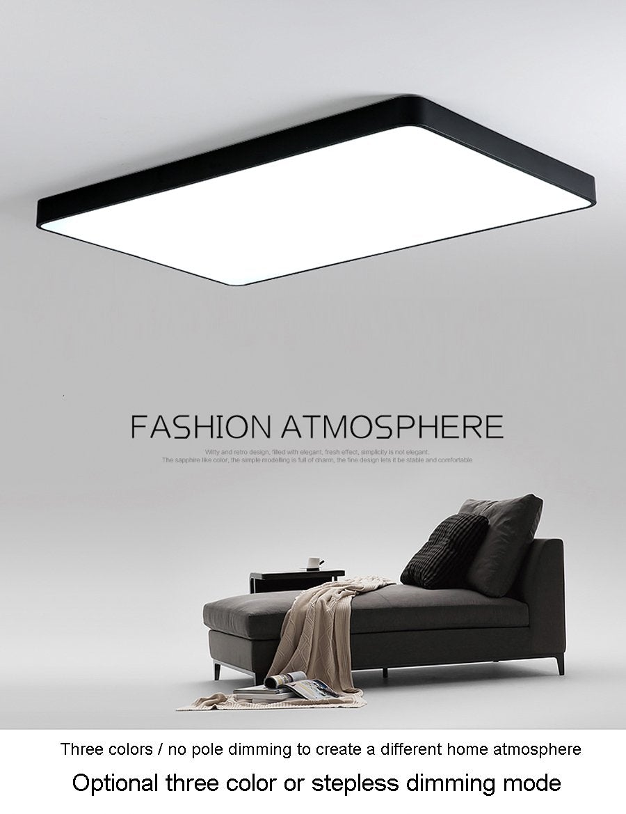 LED Ceiling Light Modern ceiling Lamp Lighting Fixture Living Room Bedroom Kitchen Surface Mount Flush Remote Control