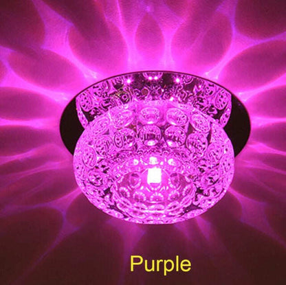3W/5W Corridor Mirror Ceiling Lamp Aisle Veranda Lighting Down Crystal Mordern Surface Mounted LED Ceiling Lights Luces de techo