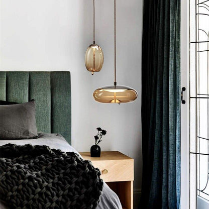 Modern Glass Scandinavian Pendant Lights Nordic Hanglamp Hemp Rope Industrial lamp For LOFT Deco Maison