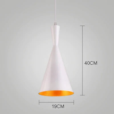 Modern Attractive Lamps E27 Musical Instrument Aluminum Pendant Lights Restaurant Hanging Pendant Light For Dinning Room DG503