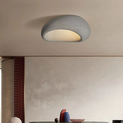 Nordic Wabi Sabi Led Ceiling Lamps Minimalist Ceiling Light for Living Room Modern Bedroom Home Decor Ceiling Chandelier Fixture