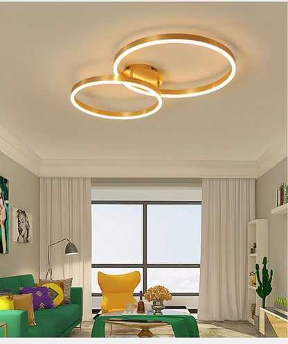 Led Ceiling Lights For Living Room Bedroom Remote Control Lamparas DeTecho Surface Mount White Indoor Lighting Fixture