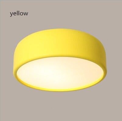 LED E27 Round Modern Ceiling Lamp Fixture Nordic Home Office Living Room Bedroom Aluminium Ceiling Lighting