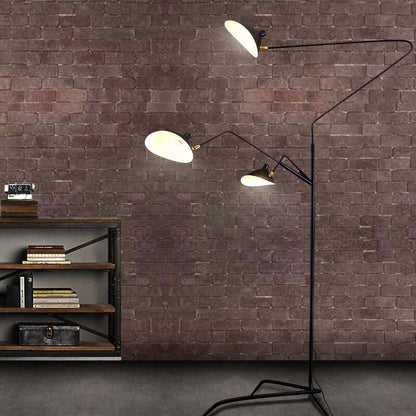 Nordic DaWn Spider Serge Mouille Floor Lamp Modeling Bedroom Industrial standing Lamp Simple Living Room Led Floor Light Fixture