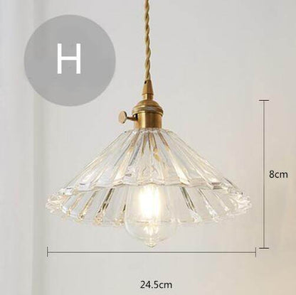 Nordic Post-modern Creative Glass Single-head E27 Pendant Light For Dining Room Living Room Bedroom Restaurant Cafe Store Window