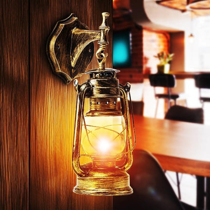 E27 Retro Classic Kerosene Lamp Wall Light Sconce Holder Portable Lights Adornment Bar Club Coffee Shop Restaurant Home Decor