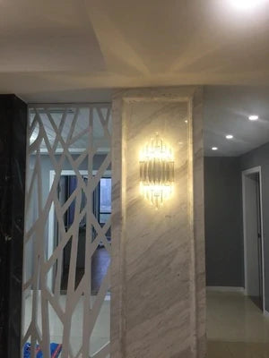 Led E14 Nordic Iron Crystal Designer LED Lamp LED Light Wall Lamp Wall Light Wall Sconce For Bar Store Foyer Bedroom