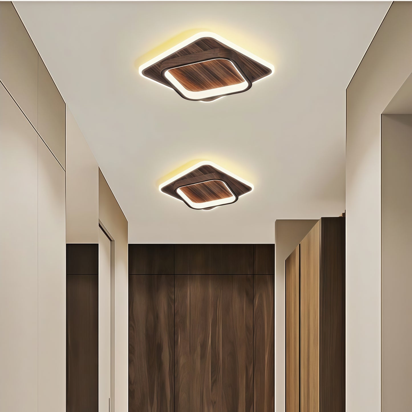 Modern Minimalist LED Ceiling Light Creative Decor Lighting Fixture Staircase Aisle Luxury Ceiling Lamp