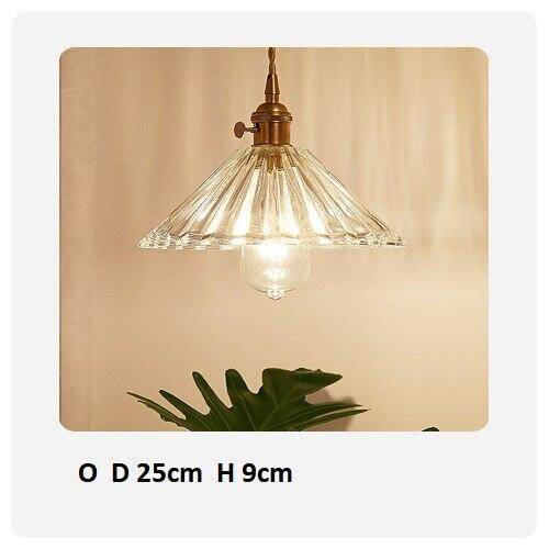Glass Modern Pendant Light Kitchen Light Fixture Dining Room Vintage Hanging Lamp Bedside Hanglamp Vintage Luminaire