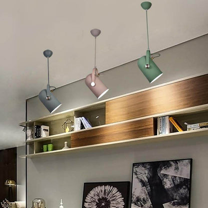 Nordic Minimalism Droplight Angle Adjustable E27 Small Pendant Lights, Home Decor Lighting Lamp And Bar Showcase Spot Light