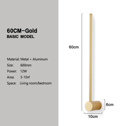 360 Degree Rotation LED Wall Lights Interior Wall Lamps Living Room Bedroom Indoor Wall