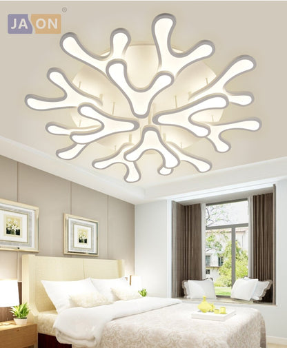 LED Modern Iron Acrylic Antlers Round LED Lamp.LED Light.Ceiling Lights.LED Ceiling Light.Ceiling Lamp For Foyer Bedroom