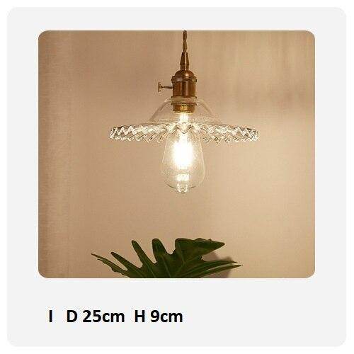 Glass Modern Pendant Light Kitchen Light Fixture Dining Room Vintage Hanging Lamp Bedside Hanglamp Vintage Luminaire