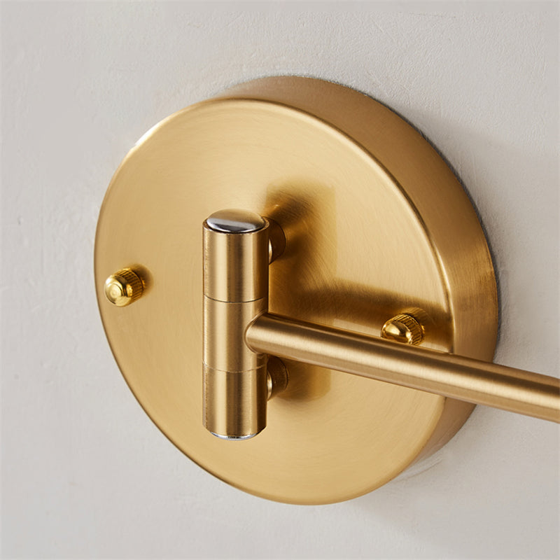 Nordic Wall lamp for bedroom Foldable led Wall light fixture Adjustable Angle Gold/black indoor lighting For home Bedside Lights