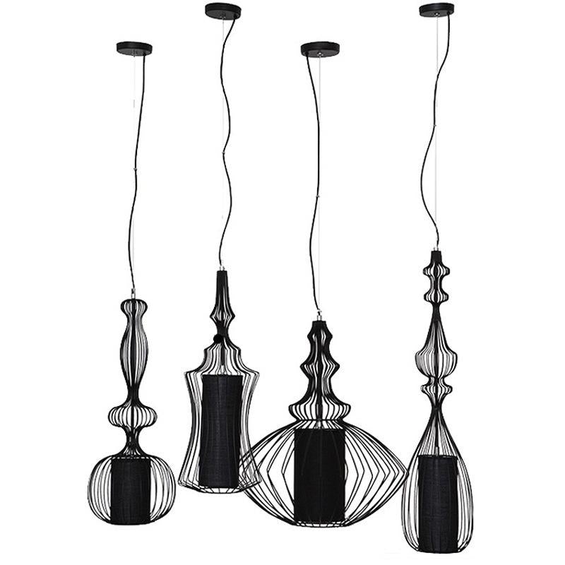 Creative Cafe Retro Birdcage Lamp Chandelier
