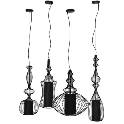 Creative Cafe Retro Birdcage Lamp Chandelier