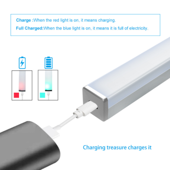 LED Indoor Wall Lamp PIR Motion Sensor Light AA Battery Power sconce Night Lamp applique murale luminaire kitchen Stairs Closet
