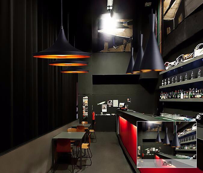 ping ABC Pendant Lights(Tall,Fat and Wide)Tom Musical Instrument Hanging Pendant Lamp Light For Restaurant Lamp Bar