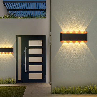 Aluminium LED Wall Lamp Waterproof IP55 Indoor Outdoor Lamp Garden Lights for Living Room Bedroom