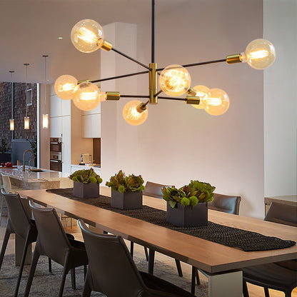 Nordic Modern Chandelier Hanging Lamps For Ceiling Home Decor Living Room Bedroom Pendant Indoor Fixtures E27 G95 G125 Milk Bulb