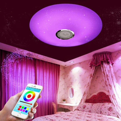 LED ceiling Lights RGB Dimmable 36W APP Remote control Bluetooth Music light bedroom lamps Smart ceiling lamp
