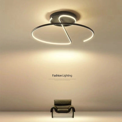 Living Room Lamp LED Chandeliers Indoor Lighting Light Kitchen Lustre Lamps White Chrome Lamp