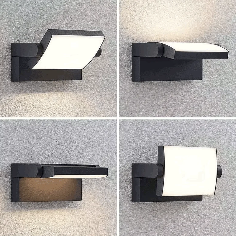 Modern Outdoor Wall Lamp Corridor Balcony Garden Living lamps Wall Light LED IP65 Waterproof With Sensor lights
