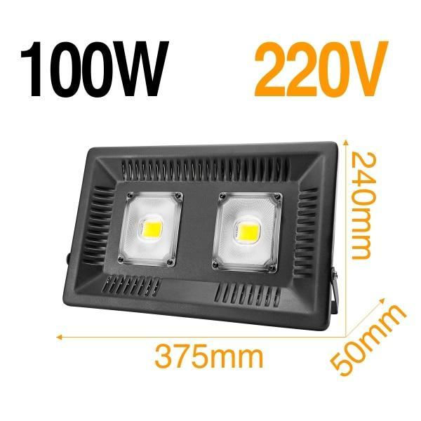 Led Floodlight AC Phyto Grow Lamp IP65 30W 50W 100W 150W Full Spectrum Outdoor Lighting Wall Lamp LED Flood Light