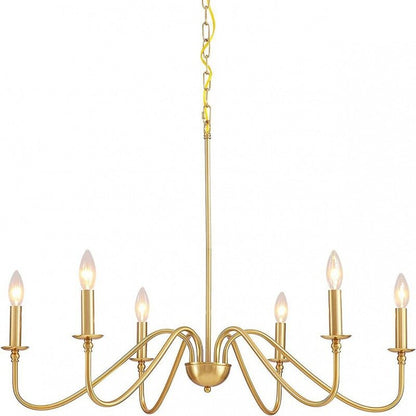 Retro Loft Living Room Chandelier Lighting E14 Vintage American Style Ceiling Chandelier Household