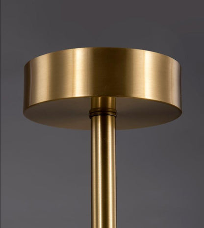 Light Luxury Living Room All Copper Chandelier Post-modern Creative Study Lamp