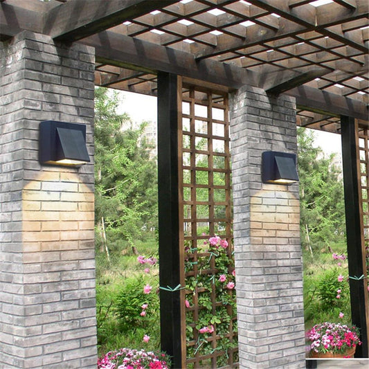 3W 6W Modern simple creative outdoor waterproof wall lamp LED courtyard lamps gate lamp terrace balcony garden wall light