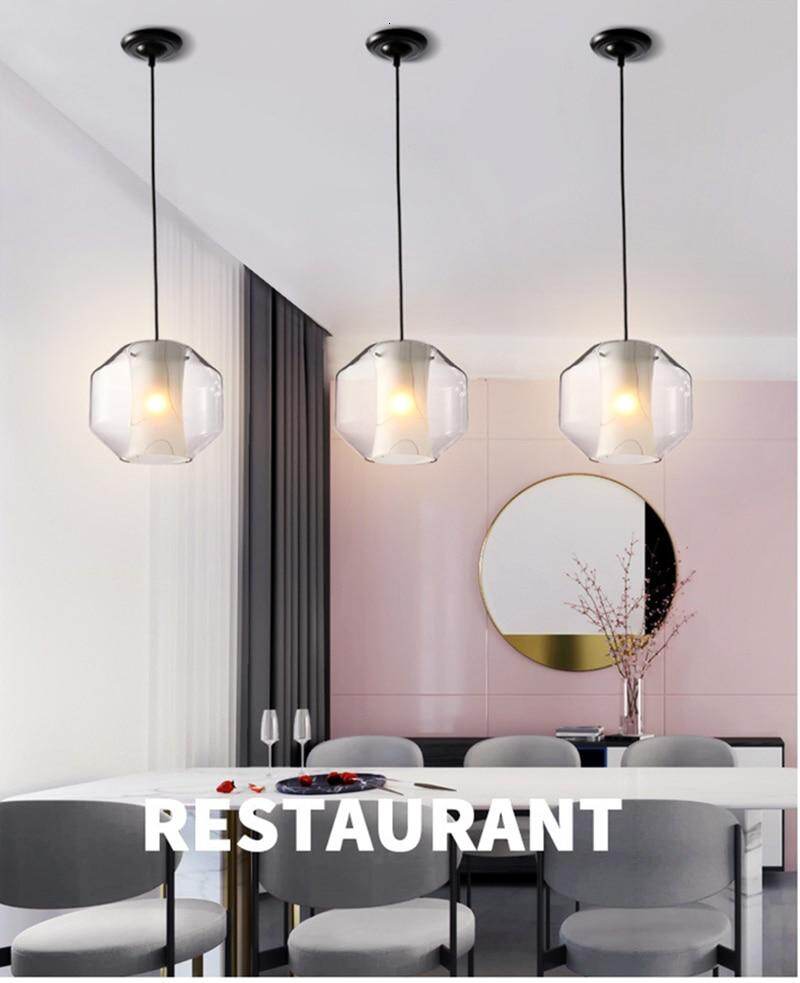 Nordic Modern Marble Stone Texture Single Head Pendant Lights E27 Led Lamp For Living Room Kitchen Bedroom Study Cafe Restaurant