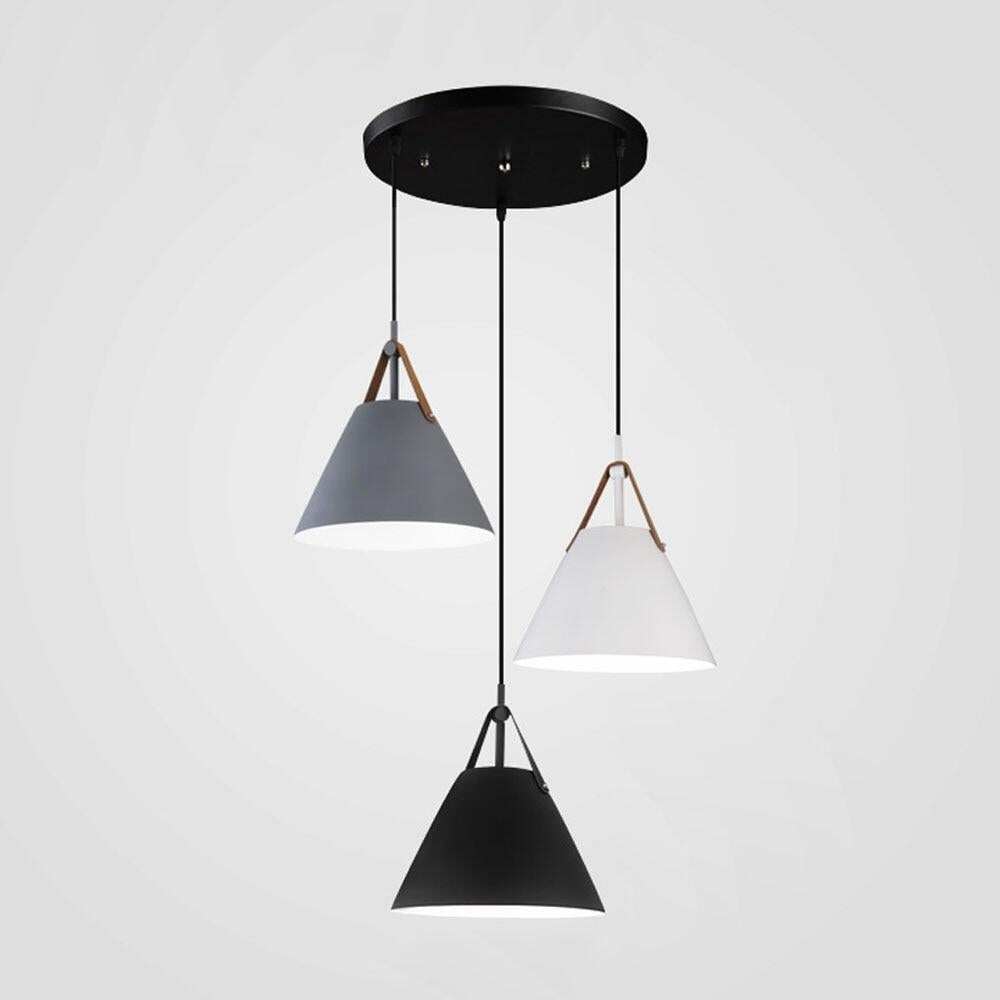 Nordic Restaurant Pendant Lights LED Handlamp Indoor Dinning Room Lamp Home Lighting Single-Three Heads Lamparas E27 AC110-220V