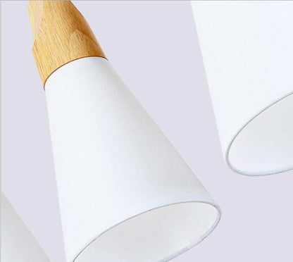 Modern Lights Pendant , Natural Wooden Pendant Lamp Lighting Fixture For Cafe Bar Living Room Kitchen Island Lamp